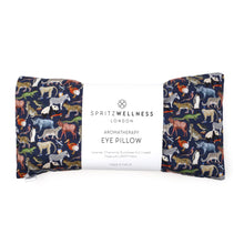 Load image into Gallery viewer, Aromatherapy Liberty Print Eye Pillow - Animals by Spritz Wellness