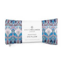 Load image into Gallery viewer, Aromatherapy Liberty Print Eye Pillow - Ianthe Blue by Spritz Wellness