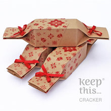 Load image into Gallery viewer, Keep This Cracker - Six Reusable Christmas Crackers