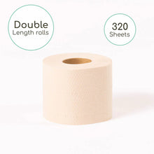 Load image into Gallery viewer, Naked Sprout Unbleached Bamboo Toilet Roll - 1 roll