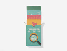 Load image into Gallery viewer, Philosophical Questions for Curious Minds card pack by THE SCHOOL OF LIFE