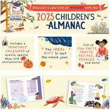 Load image into Gallery viewer, 2025 Children’s Almanac: A month-by-month guide