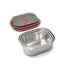 Load image into Gallery viewer, Leakproof Microwave-safe Steel Lunch Box by Black+Blum