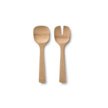 Load image into Gallery viewer, Organic Bamboo Short Servers - Set of 2