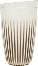 Load image into Gallery viewer, 12oz Huskee reusable coffee cup Natural sustainably made from the waste husks from coffee production. At end of life send them back for repurposing.