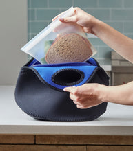 Load image into Gallery viewer, Zip Top Silicone Sandwich + Snack Set - 3 bags