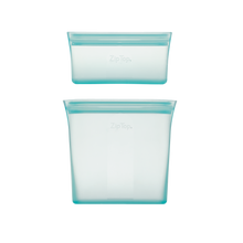 Load image into Gallery viewer, Zip Top Silicone Sandwich + Snack Set - 3 bags