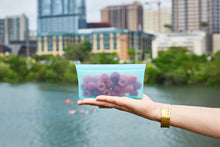 Load image into Gallery viewer, Zip Top Silicone Sandwich + Snack Set - 3 bags