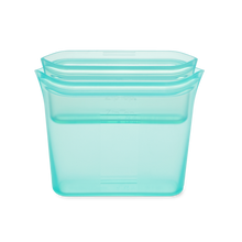 Load image into Gallery viewer, Zip Top Silicone Sandwich + Snack Set - 3 bags