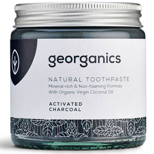Georganics Natural Mineral Toothpaste Activated Charcoal 120ml