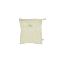 Load image into Gallery viewer, Organic Cotton Mesh Drawstring Bag for delicates/produce