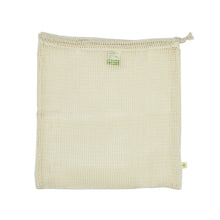 Load image into Gallery viewer, Organic Cotton Mesh Drawstring Bag for delicates/produce