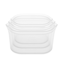 Load image into Gallery viewer, Zip Top Silicone Dish Set - 3 bags