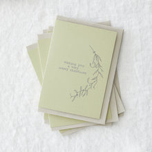 Load image into Gallery viewer, Set of 6 Merry Christmas Cards by Made by Shannon