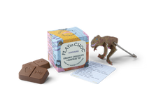 Load image into Gallery viewer, ToyChoc Box DiNOSAURS - 2x 10g chocolate + toy + fun facts card by PLAYin CHOC