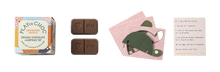 Load image into Gallery viewer, ToyChoc Box ENDANGERED ANiMALS - 2x 10g chocolate + toy + fun facts card by PLAYin CHOC