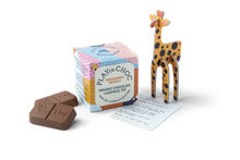Load image into Gallery viewer, ToyChoc Box ENDANGERED ANiMALS - 2x 10g chocolate + toy + fun facts card by PLAYin CHOC