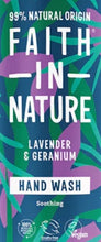 Load image into Gallery viewer, Faith in Nature Lavender & Geranium Hand Wash