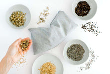 Load image into Gallery viewer, Aromatherapy Eye Pillow - Soft Plain Grey by Spritz Wellness