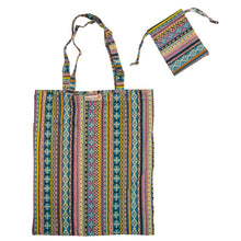 Load image into Gallery viewer, Vintage Fabric Foldable Shopping Bag Assorted