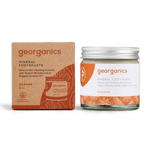 Load image into Gallery viewer, Georganics Natural Mineral Toothpaste Orange 120ml