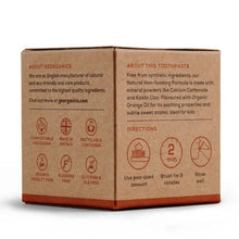 Load image into Gallery viewer, Georganics Natural Mineral Toothpaste Orange 120ml