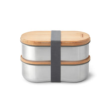 Load image into Gallery viewer, 1 Litre Stainless Steel Leak Proof Bento Box by Black+Blum
