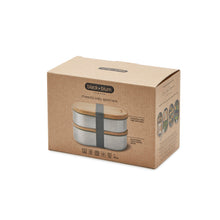 Load image into Gallery viewer, 1 Litre Stainless Steel Leak Proof Bento Box by Black+Blum