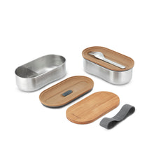 Load image into Gallery viewer, 1 Litre Stainless Steel Leak Proof Bento Box by Black+Blum
