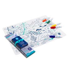Load image into Gallery viewer, SuperPetit Silicone Placemat Set