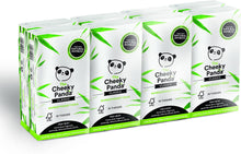 Load image into Gallery viewer, Cheeky Panda Classic Pocket Tissues x8 packs of 10
