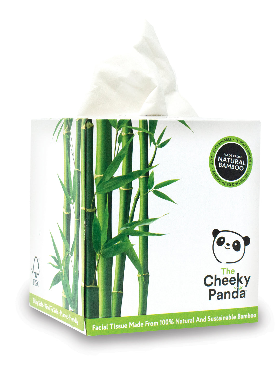 Cheeky Panda Cube Box of Tissues