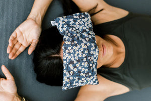 Aromatherapy Liberty Print Eye Pillow - Mitsi grey by Spritz Wellness