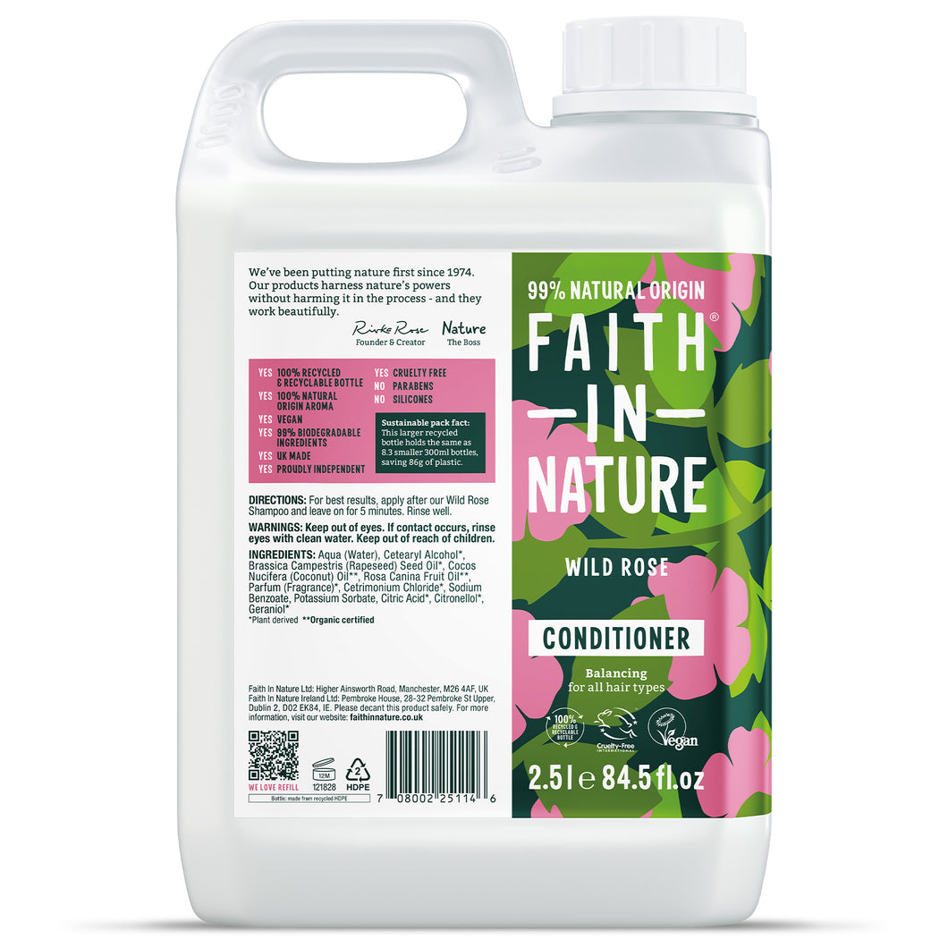 Faith in Nature Wild Rose Conditioner refill - 30ml measure
