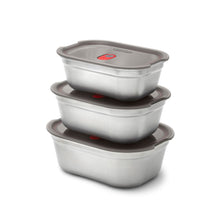 Load image into Gallery viewer, Leakproof Microwave-safe Steel Lunch Box by Black+Blum
