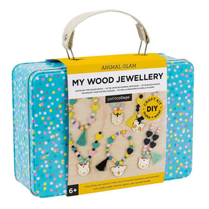 Animal Glam My Wood Jewellery case by Petit Collage
