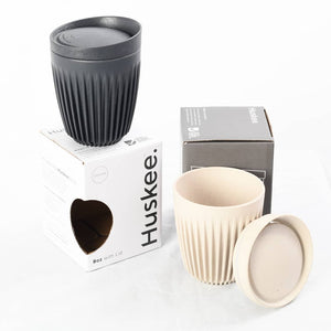 8oz HuskeeCup reusable coffee cup
