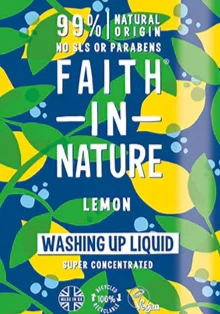 Faith in Nature Lemon Washing Up Liquid
