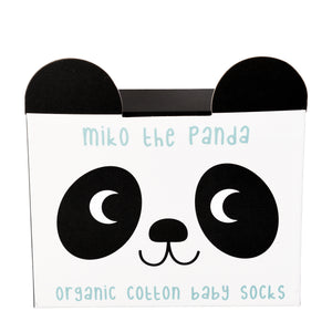 Miko the Panda Organic Cotton Mix Baby Socks