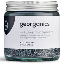Load image into Gallery viewer, Georganics Natural Mineral Toothpaste Activated Charcoal 120ml
