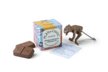 Load image into Gallery viewer, ToyChoc Box DiNOSAURS - 2x 10g chocolate + toy + fun facts card by PLAYin CHOC
