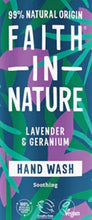 Load image into Gallery viewer, Faith in Nature Lavender &amp; Geranium Hand Wash
