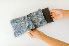 Load image into Gallery viewer, Aromatherapy Liberty Print Eye Pillow - Hera Blue by Spritz Wellness
