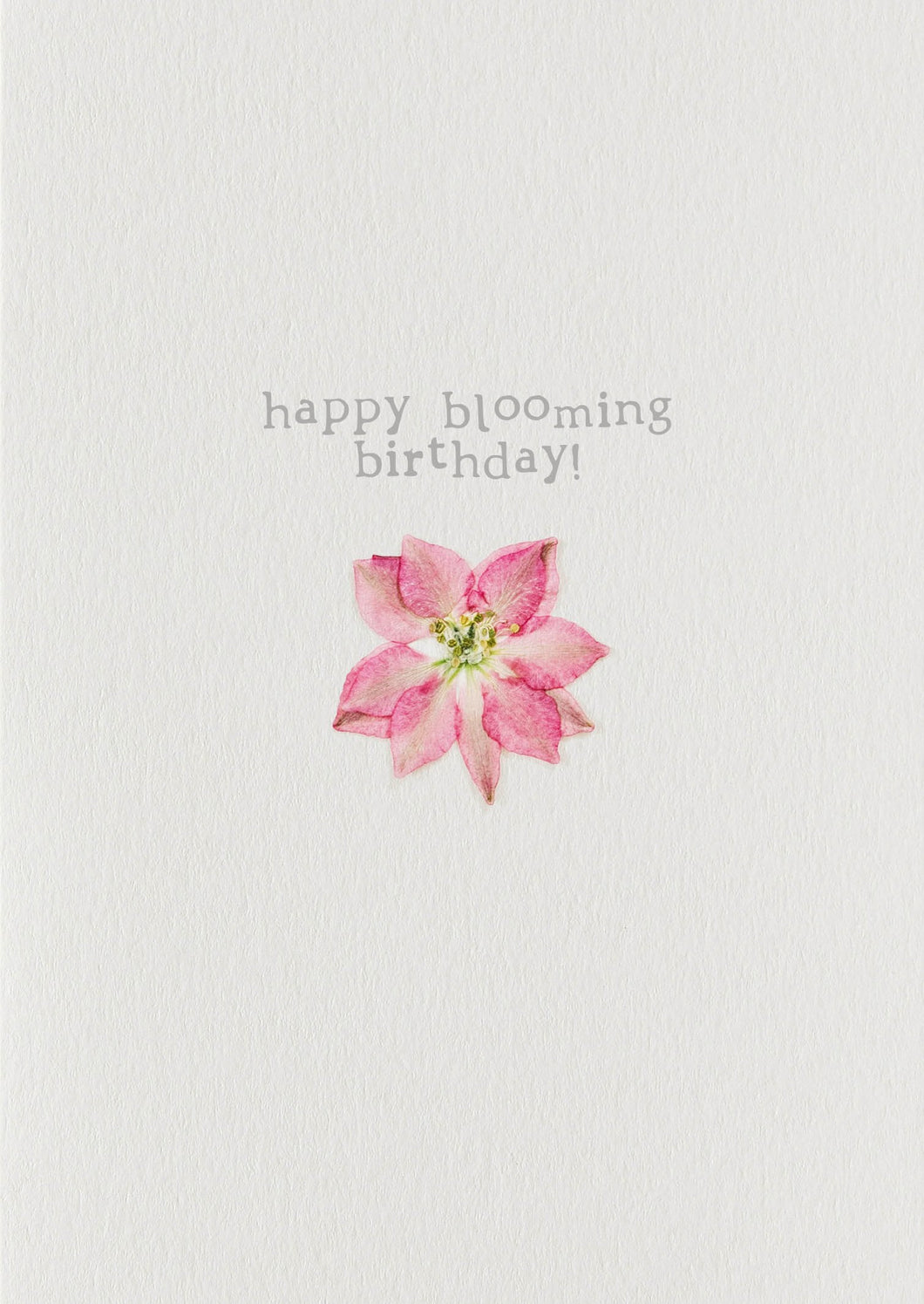 Happy Blooming Birthday card