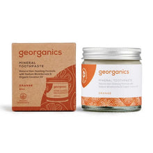 Load image into Gallery viewer, Georganics Natural Mineral Toothpaste Orange 120ml
